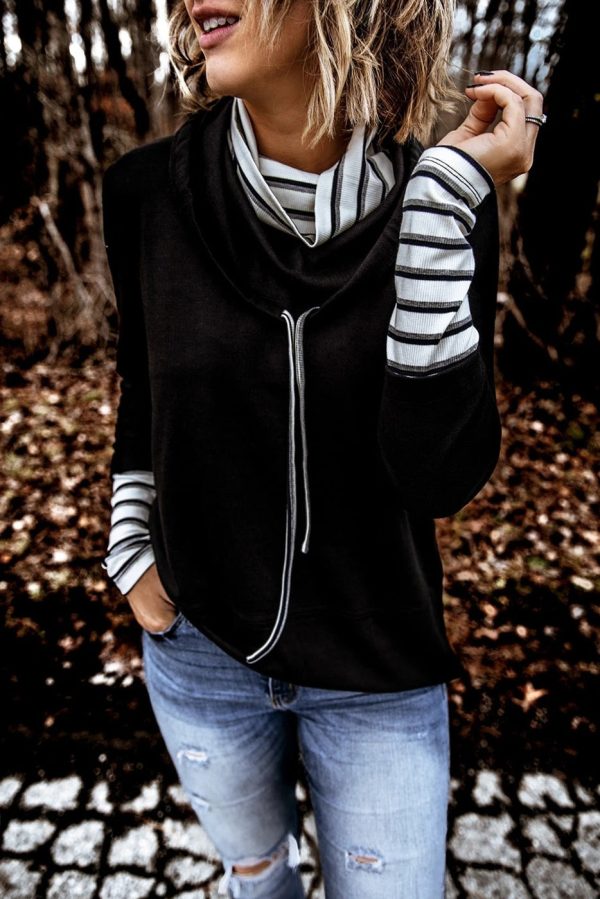 Alaina Black Pullover Online