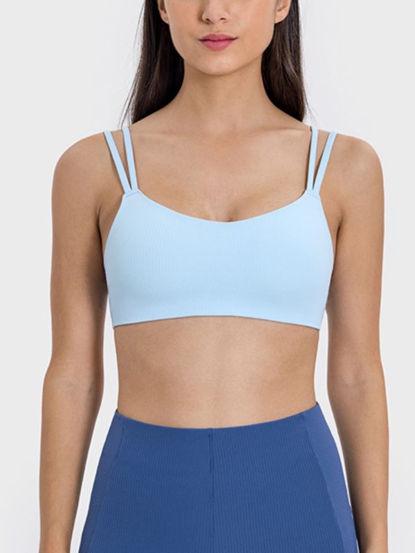 Millennia Scoop Neck Double Strap Active Cami on Sale - Image 5